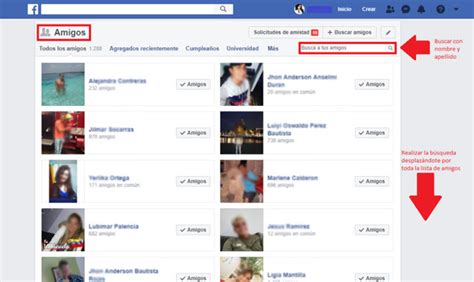 buscar amigos en facebook|Cómo buscar amigos en Facebook: 7 Pasos (con imágenes)